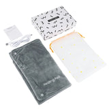Hand Warmer Electric Heating Pad Flannel Heat Explosion-Proof Warm Bag Sleeping Pillow Pack Reusable Winter Handwarmer
