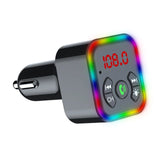 F10 Car Blue tooth 5.0 FM Transmitter TF Card Disk Playback 3.1A Dual USB Fast Charger Handsfree MP3 Music Player 3 in 1 charger