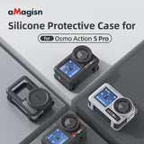 Protective Full Cover Silicone Case Sleeve Shell Lens Cap For DJI Action 5 Pro Camera Accesso