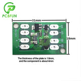 1-10P Automatic Solar Panel Board Night Light LED Lamp Control Switch Battery Charger Charging Controller Module