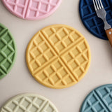 5Pcs Silicone Tripod Pad,For Hot Pots Pans, Heat Resistant Pot Holder Coaster For Tables And Countertops,Waffle