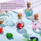 Transparent ing Pendant Glass Small With Horn Nail String Cork Mini Bottle Decoration
