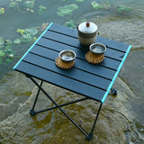 Outdoor Table Portable Foldable Desk Aluminum Alloy Hiking Picnic Folding Tables High Ultralight Camping Equipment New