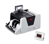 360 degree rotatable LCD screen cash counting verification machine, multi country foreign currency Money Counter