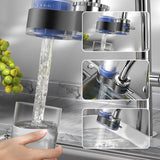 1pc Tap Water Purifier Washable Replacement Kitchen Long Lasting Ceramic Filtro Faucet Mixer Aerator with 2 Filter