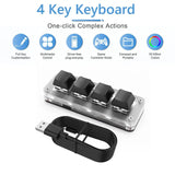 K82 USB Port 94 Keys Hot-Swap Gaming nical Keyboard RGB Light Luminous for Computer Desktop Laptop