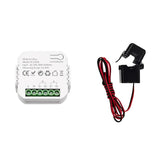 Tuya ZigBee Energy Switch Multifunction Voltage Current Meter APP Real-time Statistics with Power Setting Function