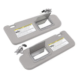 with Mirror Sunvisor Assy Grey UV Blocking 852013K010QD Replacement for Sonata 2006‑2008 Car Side Sun Visor