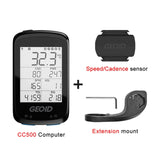 Geoid CC500 GPS Cycg Wireless Health Fiess For Garmin With Chest Heart Bluetooth ANT+ Bike Computer