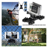 Net Chain k Phones Fence Universal Mobile Phone Holder Stand for GoPro Action Camera Tree Pole Mount