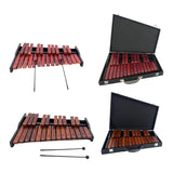 25 Scales Xylophone Hand Enlightenment Percussion Instrument for Concert Live Performance Outside School Orchestras