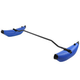 Inflatable Kayak Stabilizer PVC Canoe Outrigger Kit Floating Balancing Boat Fishing Standing Float Stabilizer Accessory