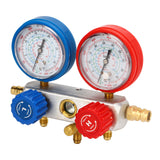 Diagnostic Refrigerant Charging Tool High Accuracy 4000PSI Burst Pressure AC Manifold  Gauge Set 3 Way for R410A R22 R404