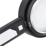 Magnifying Glass Ergonomic Handle LED Lighted Magnifier Comfortable Grip for Make Handicrafts for Old Men