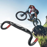 Road Bike Handlebar Reduce Resistance Bent Strengthen Drop Bar 31.8* 420mm Aluminum Handlebars Bicycle Modified Accessories