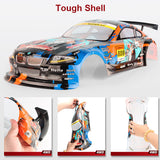 1:10 70km/h High-speed Drift Remote Control 2.4G 4WD Off-road Vehicle Dual-speed Rc Car Children's Christmas Gift
