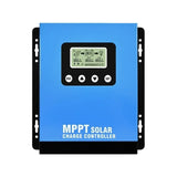 MPPT Wifi Solar Charge Controller 12V/24V/36V/48V Dual USB LCD Display Panel Charger Regulator 30A/40A/50A/60A/80A/100A/120A