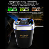 Power Inverter 12V/24V To 220V 200W Socket Converter for Electrical Appliances Travel Tools Usb Charging Car Accessories