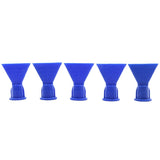 Wave Shape Silicon Cone Cartridge Caulking Spare Part Nozzle Spray Tip for Sealant Dispenser Syringe Accessory 10Pcs/Lot