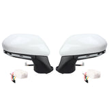 Power Heated Side Mirror Super White Easy Installation 7 Pins Rear View Mirror Assembly for Car