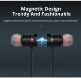 Wireless Binaural Stereo Sports Bluetooth Headset Ear Running Super Long Standby Magnetic Suction Head Hanging Neck