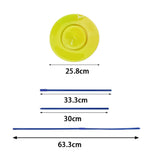 6 Sets Plastic Spinning Plate Jling Props Performance Tools Kids Children Practicing Balance Skills Toy Home Outdoor