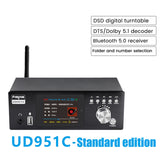 Foepoe UD951C DSD Audio Decoder Standard Version DTS Dolby 5.1 Audio Decoder With 3.2Inch Color Screen