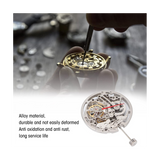 Mechanical Movement,DIY Automatic Hollow Watch Movement with Plastic Storage Box ForOld Part Replacement