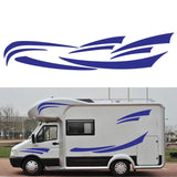 Sticker Stripe Decoration Body Decals Door Panel Bumper Vinyl Graphics Stickers Car Styg For Camper RV Trailer Accessories