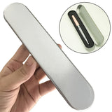 with Lid Edge Durable Metal Pencil Case Stationery Set Stylish Protective Gift Box for Home