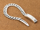 Personality Men's And Women's Thai Silver Bracelet