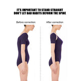 Support Strap Posture Corrector Breathable Shoulder Straightener Adjustable Upper Back Brace