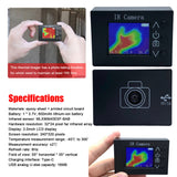 Infrared Sensors Thermal Imager Handheld 1.8inch TFT DisplayClear Definition Imaging Camera -40℃ to 300℃ Temperature Measurement
