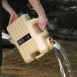 18.5L Portable Tank Leak-Proof Drinking Bucket Large Capacity Water Dispenser Carrier for Vehicle Car Camping 야영 물탱크