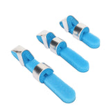 Adjustable 3Pcs Metal Aluminium Alloy Baseball Finger Splint Lightweight Sponge Lining Relief Sport Injuries Adult
