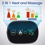 Electric Heating Massage Belt Shoulder Leg Knee Massage Instrument Muscle Fatigue Pain Relief  Physiotherapy Vibrator Massager