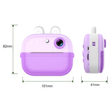 Q9 Kids Instant Thermal 2.0 Inch Screen Photo Printer 48MP Rear Camera Support Timer Shooting Video Recording