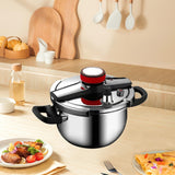Stainless Steel Pressure Cooker Sturdy Portable for Home Kitchen Commercial