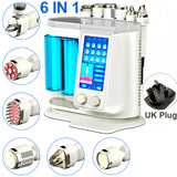 New 7 in 1 Hydrogen Oxygen Small Bubble Facial Beauty Machine H2O2 Hydro Dermabrasion Rejuvenation Tightening Skin Care Face Spa