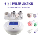 6 In 1 Ultrasonic Cavitation 5D hine Anti-Cellulite Weight Loss Body Shaping Massage Equipment Skin Tightening Beauty Device