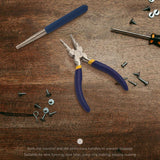 Tool Kit With Mandrel 6-In-1 Making Pliers For Jewelry Winding And Jump Ring