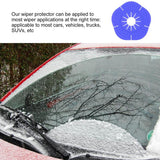 Windshield Cover Protection Automotive Accessories Front Wiper Arm Hole Guards Against Dust