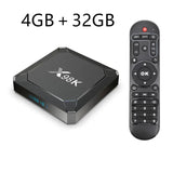 X98K Android 13 Media Player RK3528 Quad-Core Dual WiFi BT 5.0 8K 2/4GB 16/32GB Smart TV BOX