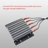220V 1500W High Resistant Ceramic PTC Constant Temperature Air Electric Heater Heating Piece 96B4 Lead