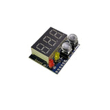 LED Digital Voltmeter DC 10V 50V 100V 300V 1000V Upper lower Alarm f/ 5V 12V 24V BMS Battery Overvoltage undervoltage protection