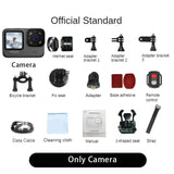 4K/30FPS WiFi Anti-shake V9 Action Camera Go with Remote Control Screen Underwater Waterproof Helmet Camcorder Drive Recorder
