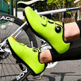 New Highway Men's and Women's Mountain Lock Outdoor Assist Cycling Shoes