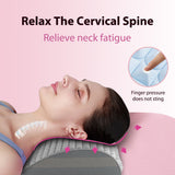 Neck Lumbar Support Massager Stretcher for Back Pain Relief Herniated Disc Posture Corrector Pillow Cushion Brace