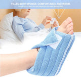 Adjustable 1Pair Heel Support Foot Ankle Warm Cover Elderly Bed Nursing Care Anti-Decubitus Pains Relief New