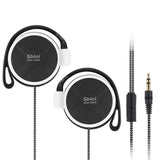 Ergonomic Wired Earbud Anti-winding Noise Cancelg Simple 3.5mm Ear Hook HD-compatible Call Gaming Earphone